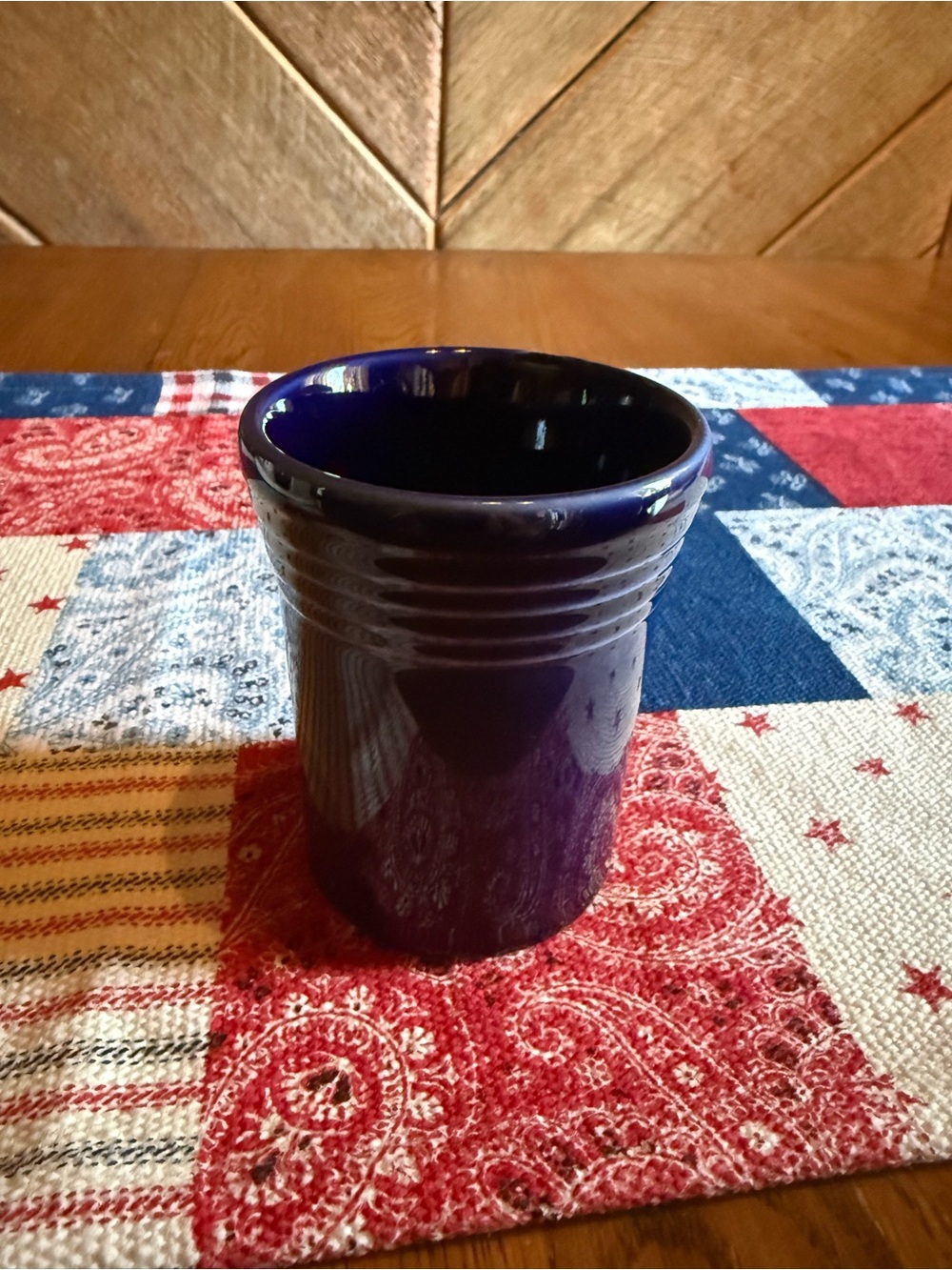 Fiestaware Bathroom Tumbler - Cobalt Blue